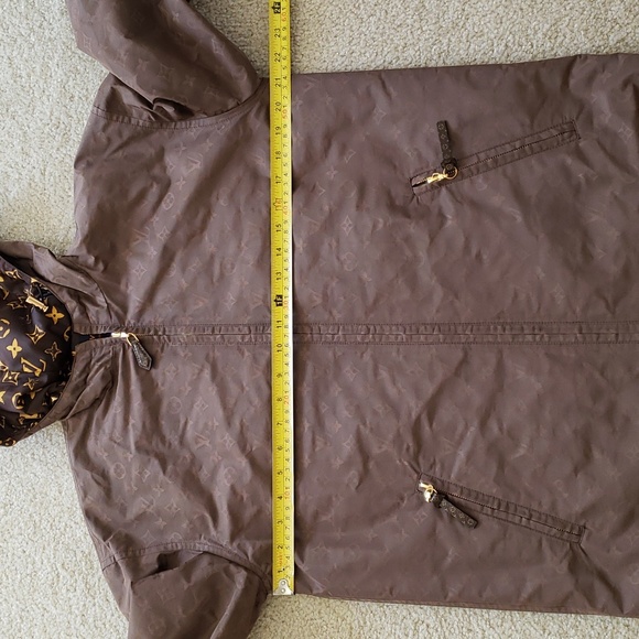 LOUIS VUITTON ICONIC LV MONOGRAM PARKA JACKET IN TECHNICAL TAFFETA - Picture 13 of 14